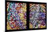 Prague, St. Vitus Cathedral, Schwarzenberg Chapel, Stained Glass Window-Samuel Magal-Mounted Photographic Print