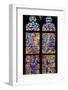 Prague, St. Vitus Cathedral, Schwarzenberg Chapel, Stained Glass Window-Samuel Magal-Framed Photographic Print