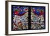 Prague, St. Vitus Cathedral, Schwarzenberg Chapel, Stained Glass Window-Samuel Magal-Framed Photographic Print