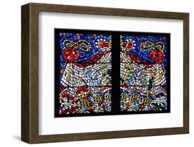 Prague, St. Vitus Cathedral, Schwarzenberg Chapel, Stained Glass Window-Samuel Magal-Framed Photographic Print