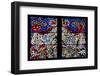 Prague, St. Vitus Cathedral, Schwarzenberg Chapel, Stained Glass Window-Samuel Magal-Framed Photographic Print