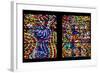 Prague, St. Vitus Cathedral, Schwarzenberg Chapel, Stained Glass Window-Samuel Magal-Framed Photographic Print