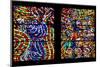 Prague, St. Vitus Cathedral, Schwarzenberg Chapel, Stained Glass Window-Samuel Magal-Mounted Photographic Print