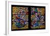 Prague, St. Vitus Cathedral, Schwarzenberg Chapel, Stained Glass Window-Samuel Magal-Framed Photographic Print