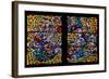 Prague, St. Vitus Cathedral, Schwarzenberg Chapel, Stained Glass Window-Samuel Magal-Framed Photographic Print