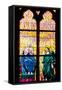 Prague, St. Vitus Cathedral, Southern Aisle, Chapel of St Ludmila, Stained Glass Window-Samuel Magal-Framed Stretched Canvas