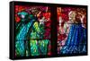 Prague, St. Vitus Cathedral, Southern Aisle, Chapel of St Ludmila, Stained Glass Window-Samuel Magal-Framed Stretched Canvas