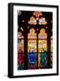 Prague, St. Vitus Cathedral, Southern Aisle, Chapel of St Ludmila, Stained Glass Window-Samuel Magal-Framed Premium Photographic Print