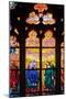 Prague, St. Vitus Cathedral, Southern Aisle, Chapel of St Ludmila, Stained Glass Window-Samuel Magal-Mounted Premium Photographic Print