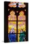 Prague, St. Vitus Cathedral, Southern Aisle, Chapel of St Ludmila, Stained Glass Window-Samuel Magal-Stretched Canvas