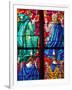 Prague, St. Vitus Cathedral, Southern Aisle, Chapel of St Ludmila, Stained Glass Window-Samuel Magal-Framed Photographic Print