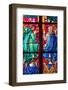 Prague, St. Vitus Cathedral, Southern Aisle, Chapel of St Ludmila, Stained Glass Window-Samuel Magal-Framed Photographic Print