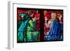 Prague, St. Vitus Cathedral, Southern Aisle, Chapel of St Ludmila, Stained Glass Window-Samuel Magal-Framed Photographic Print