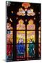 Prague, St. Vitus Cathedral, Southern Aisle, Chapel of St Ludmila, Stained Glass Window-Samuel Magal-Mounted Photographic Print