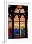 Prague, St. Vitus Cathedral, Southern Aisle, Chapel of St Ludmila, Stained Glass Window-Samuel Magal-Framed Photographic Print