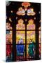 Prague, St. Vitus Cathedral, Southern Aisle, Chapel of St Ludmila, Stained Glass Window-Samuel Magal-Mounted Photographic Print