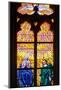 Prague, St. Vitus Cathedral, Southern Aisle, Chapel of St Ludmila, Stained Glass Window-Samuel Magal-Mounted Photographic Print