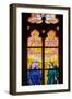 Prague, St. Vitus Cathedral, Southern Aisle, Chapel of St Ludmila, Stained Glass Window-Samuel Magal-Framed Photographic Print