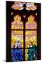 Prague, St. Vitus Cathedral, Southern Aisle, Chapel of St Ludmila, Stained Glass Window-Samuel Magal-Mounted Photographic Print