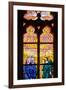 Prague, St. Vitus Cathedral, Southern Aisle, Chapel of St Ludmila, Stained Glass Window-Samuel Magal-Framed Photographic Print