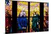 Prague, St. Vitus Cathedral, Southern Aisle, Chapel of St Ludmila, Stained Glass Window-Samuel Magal-Mounted Photographic Print