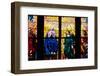 Prague, St. Vitus Cathedral, Southern Aisle, Chapel of St Ludmila, Stained Glass Window-Samuel Magal-Framed Photographic Print