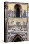 Prague, St. Vitus Cathedral, Southern Entrance, Golden Gate, The Last Judgment Mosaic, Left Panel-Samuel Magal-Stretched Canvas