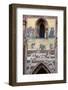 Prague, St. Vitus Cathedral, Southern Entrance, Golden Gate, The Last Judgment Mosaic, Left Panel-Samuel Magal-Framed Photographic Print