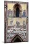 Prague, St. Vitus Cathedral, Southern Entrance, Golden Gate, The Last Judgment Mosaic, Left Panel-Samuel Magal-Mounted Photographic Print