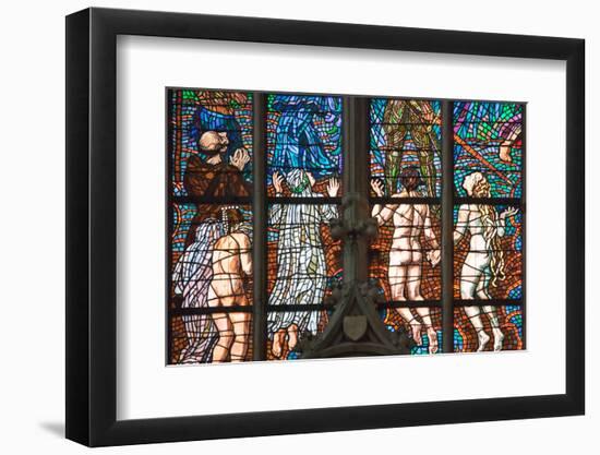 Prague, St. Vitus Cathedral, Southern Transept Arm, The Last Judgment-Samuel Magal-Framed Photographic Print