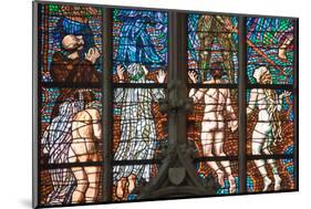 Prague, St. Vitus Cathedral, Southern Transept Arm, The Last Judgment-Samuel Magal-Mounted Photographic Print