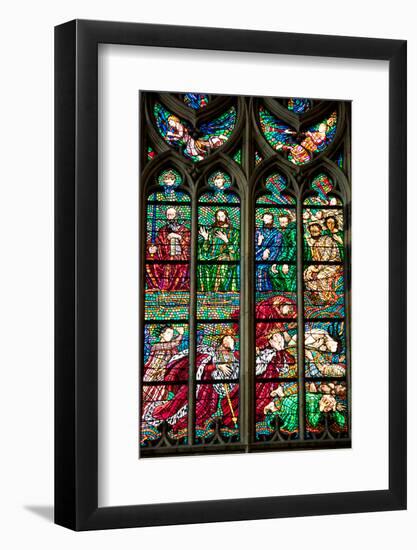 Prague, St. Vitus Cathedral, Southern Transept Arm, The Last Judgment-Samuel Magal-Framed Photographic Print