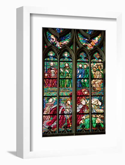 Prague, St. Vitus Cathedral, Southern Transept Arm, The Last Judgment-Samuel Magal-Framed Photographic Print