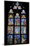 Prague, St. Vitus Cathedral, Southwestern Entrance Hall, Stained Glass Window-Samuel Magal-Mounted Premium Photographic Print