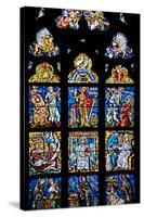Prague, St. Vitus Cathedral, Southwestern Entrance Hall, Stained Glass Window-Samuel Magal-Stretched Canvas