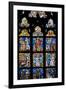 Prague, St. Vitus Cathedral, Southwestern Entrance Hall, Stained Glass Window-Samuel Magal-Framed Photographic Print