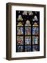 Prague, St. Vitus Cathedral, Southwestern Entrance Hall, Stained Glass Window-Samuel Magal-Framed Photographic Print