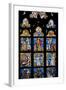 Prague, St. Vitus Cathedral, Southwestern Entrance Hall, Stained Glass Window-Samuel Magal-Framed Photographic Print