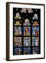 Prague, St. Vitus Cathedral, Southwestern Entrance Hall, Stained Glass Window-Samuel Magal-Framed Photographic Print