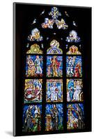 Prague, St. Vitus Cathedral, Southwestern Entrance Hall, Stained Glass Window-Samuel Magal-Mounted Photographic Print