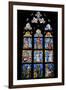 Prague, St. Vitus Cathedral, Southwestern Entrance Hall, Stained Glass Window-Samuel Magal-Framed Photographic Print