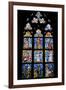 Prague, St. Vitus Cathedral, Southwestern Entrance Hall, Stained Glass Window-Samuel Magal-Framed Photographic Print