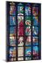 Prague, St. Vitus Cathedral, Stained Glass Window, Chevet Southern Window-Samuel Magal-Mounted Photographic Print