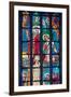 Prague, St. Vitus Cathedral, Stained Glass Window, Chevet Southern Window-Samuel Magal-Framed Photographic Print