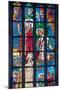 Prague, St. Vitus Cathedral, Stained Glass Window, Chevet Southern Window-Samuel Magal-Mounted Photographic Print