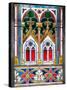 Prague, St. Vitus Cathedral, Stained Glass Window, Decorative Motifs-Samuel Magal-Stretched Canvas