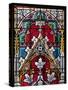 Prague, St. Vitus Cathedral, Stained Glass Window, Decorative Motifs-Samuel Magal-Stretched Canvas