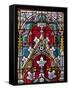 Prague, St. Vitus Cathedral, Stained Glass Window, Decorative Motifs-Samuel Magal-Framed Stretched Canvas