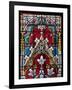 Prague, St. Vitus Cathedral, Stained Glass Window, Decorative Motifs-Samuel Magal-Framed Photographic Print