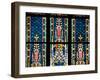 Prague, St. Vitus Cathedral, Stained Glass Window, Decorative Motifs-Samuel Magal-Framed Photographic Print